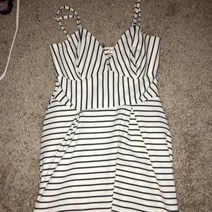 Spaghetti Strap V Neck Dress